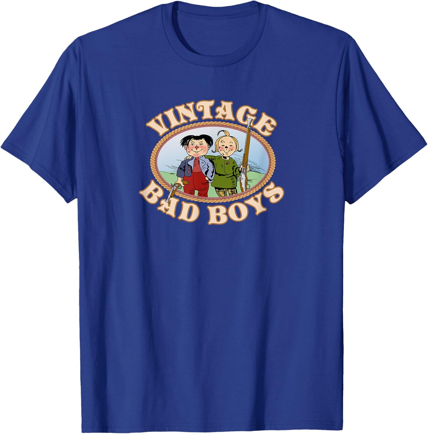 Vintage Bad Boys T-Shirt - T-Shirt | Royal