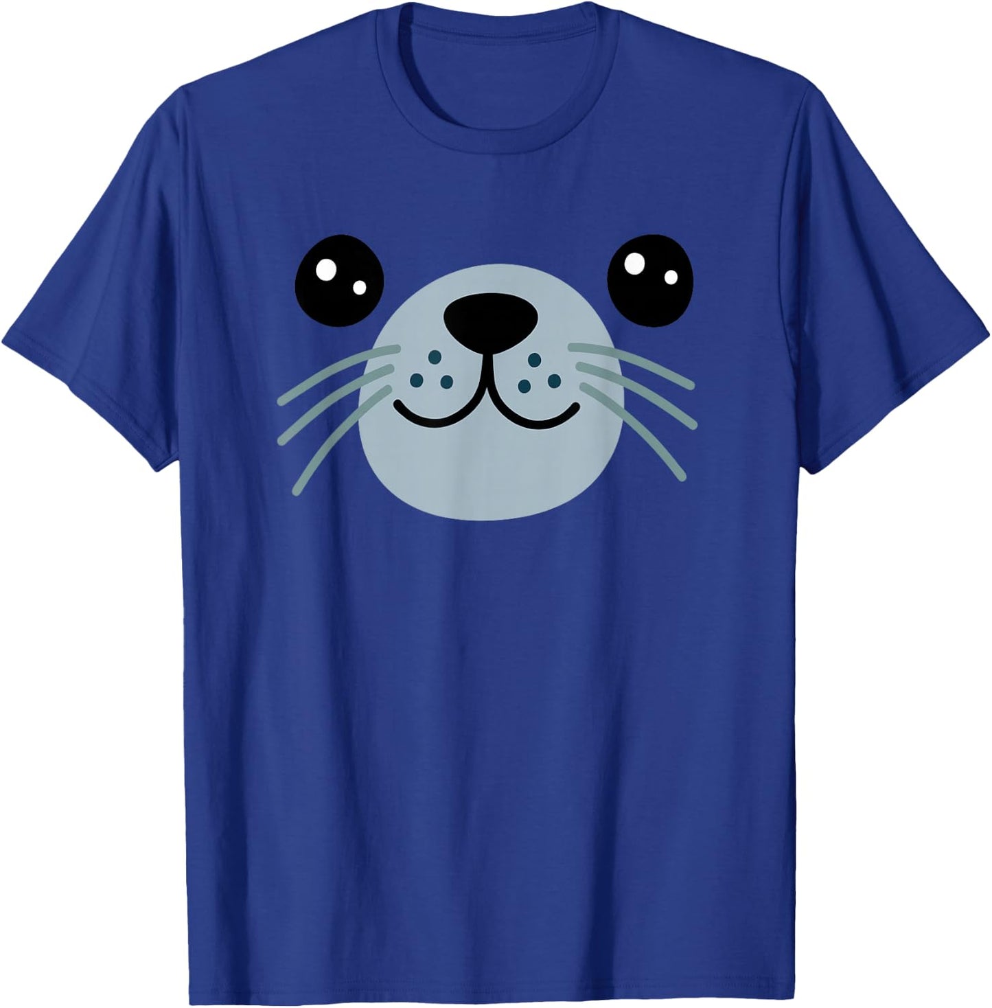 Seal Face Halloween Costume Group Kids Toddler Baby 5T 4T T-Shirt - T-Shirt | Royal