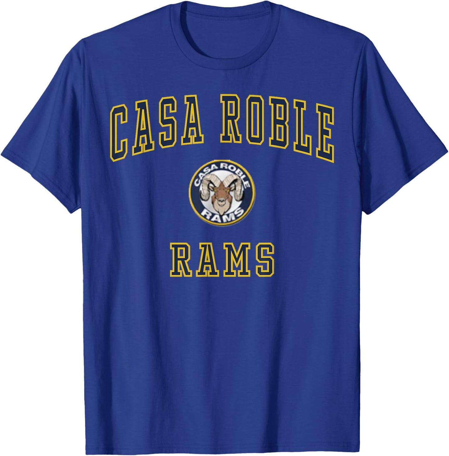 Casa Roble High School Rams C1 T-Shirt - T-Shirt | Royal