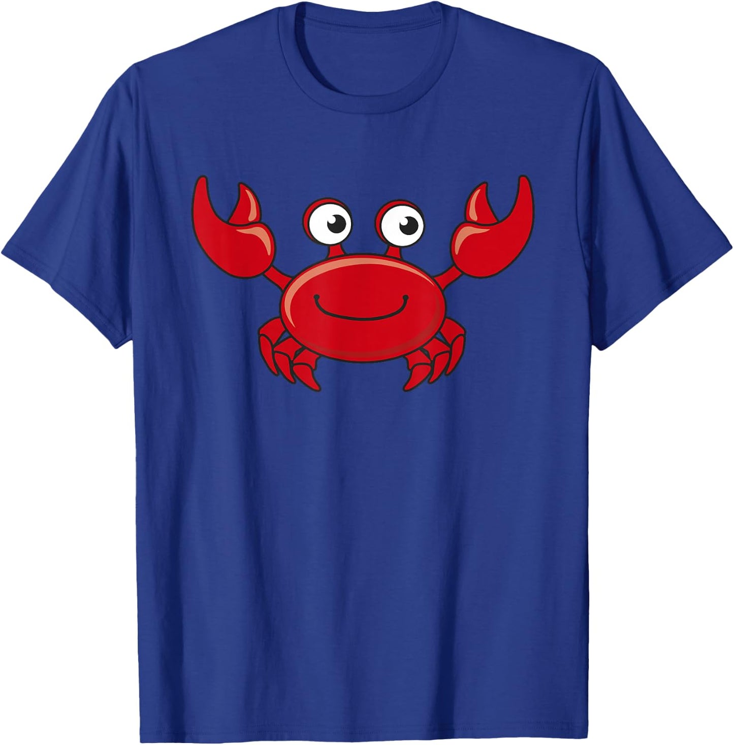 Kids Crab Shirt For Boys Or Girls | Cute Crab Gift T-Shirt - T-Shirt | Royal