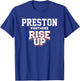 Preston Panthers Rise Up HS T-Shirt - T-Shirt | Royal