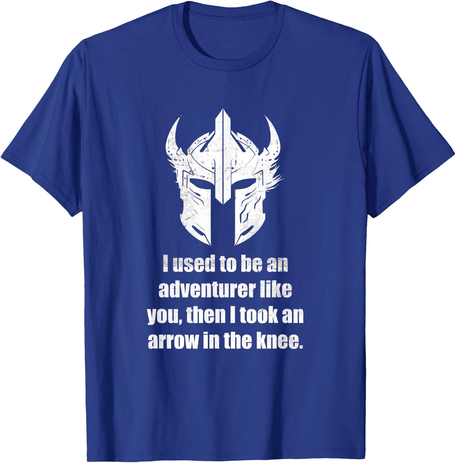 Arrow to the Knee T-Shirt - T-Shirt | Royal