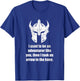 Arrow to the Knee T-Shirt - T-Shirt | Royal