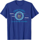 Cyber Security The Few The Proud The Paranoid Cybersecurity T-Shirt - T-Shirt | Royal