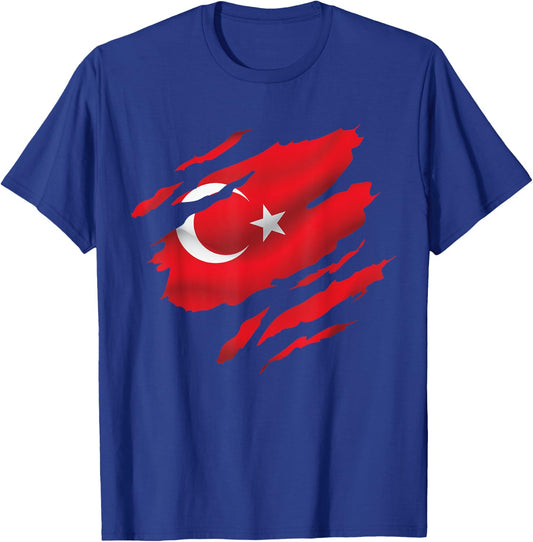 Türkei Flagge Türk Bayragi Herren Türkei Kinder Türkiye T-Shirt - T-Shirt | Royal