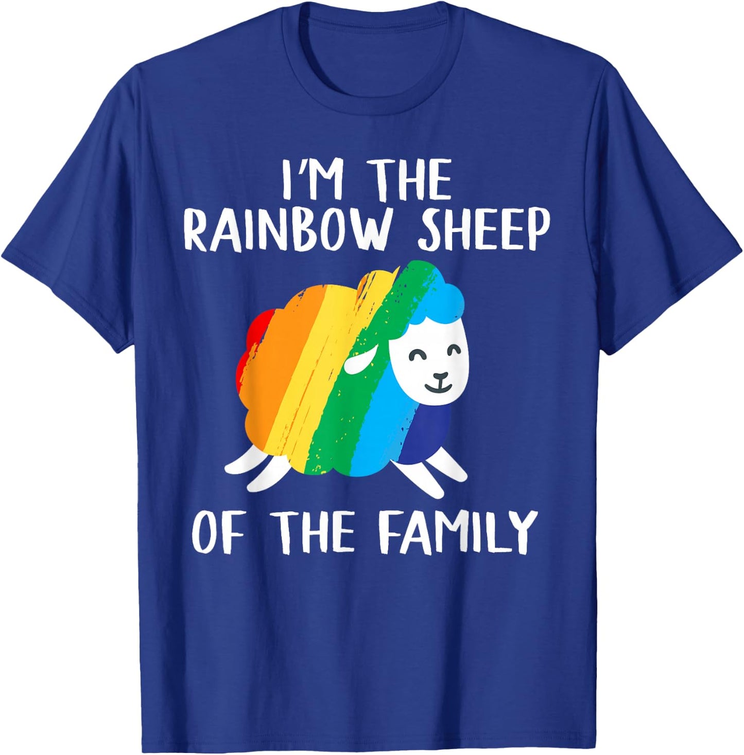 Rainbow Sheep Queer Lesbian Gay CSD Pride Party Wear LGBT T-Shirt - T-Shirt | Royal