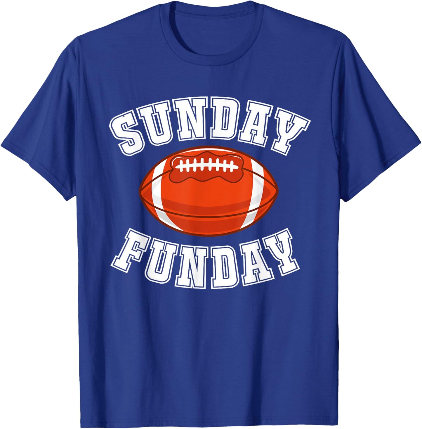 Sunday Funday Football League Sports Graphic & T-Shirt - T-Shirt | Royal