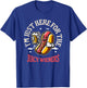 I'm Just Here For The Juicy Wieners Funny Hotdog Beer Mascot Women T-Shirt - T-Shirt | Royal