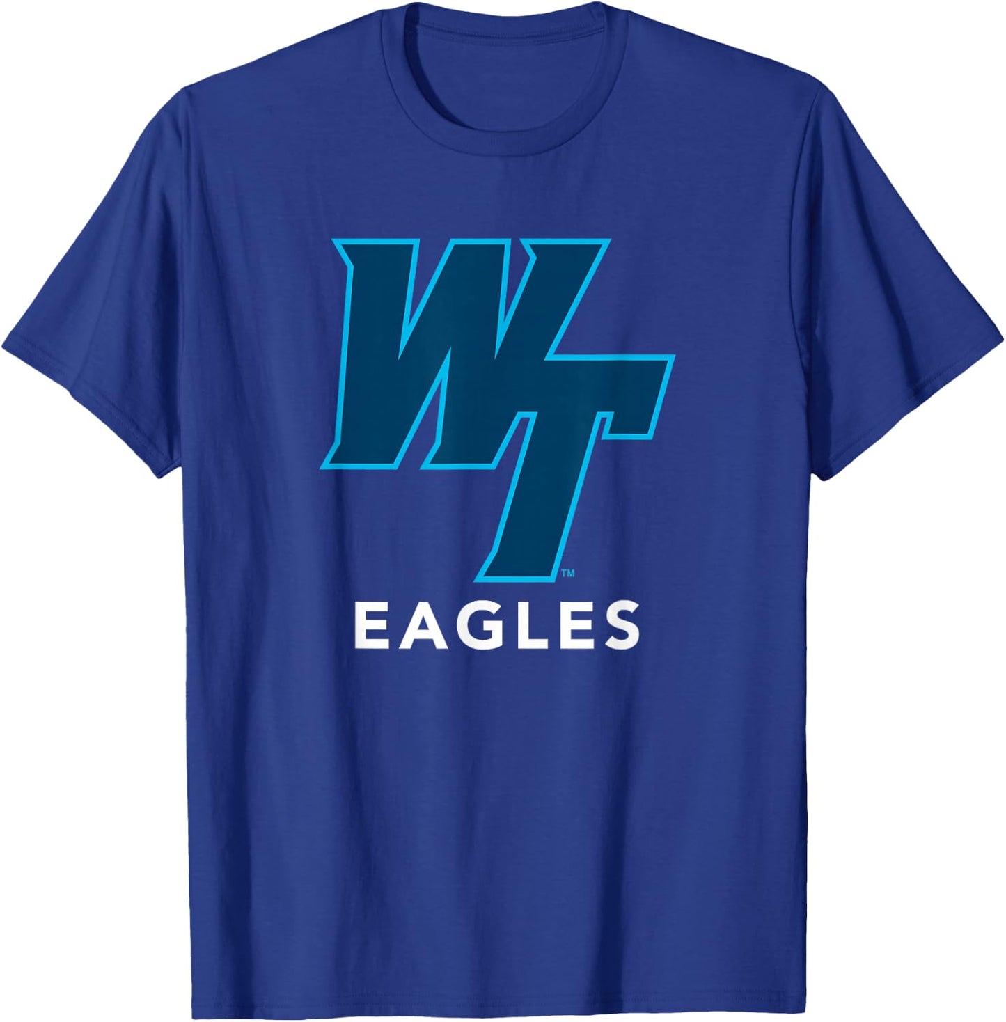 Wake Tech Eagles Wake Tech Community College WT Eagles Mark T-Shirt - T-Shirt | Royal