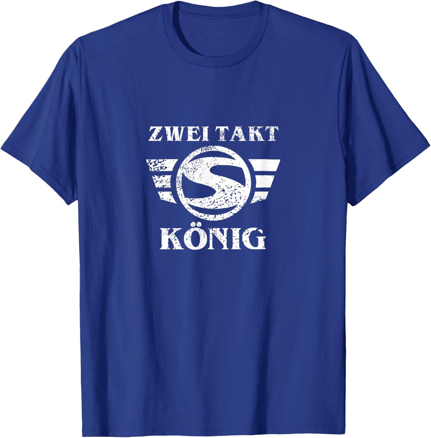 Suhl Simson S50 S51 Schwalbe Star Zweitaktmotor 2 Takt König T-Shirt - T-Shirt | Royal