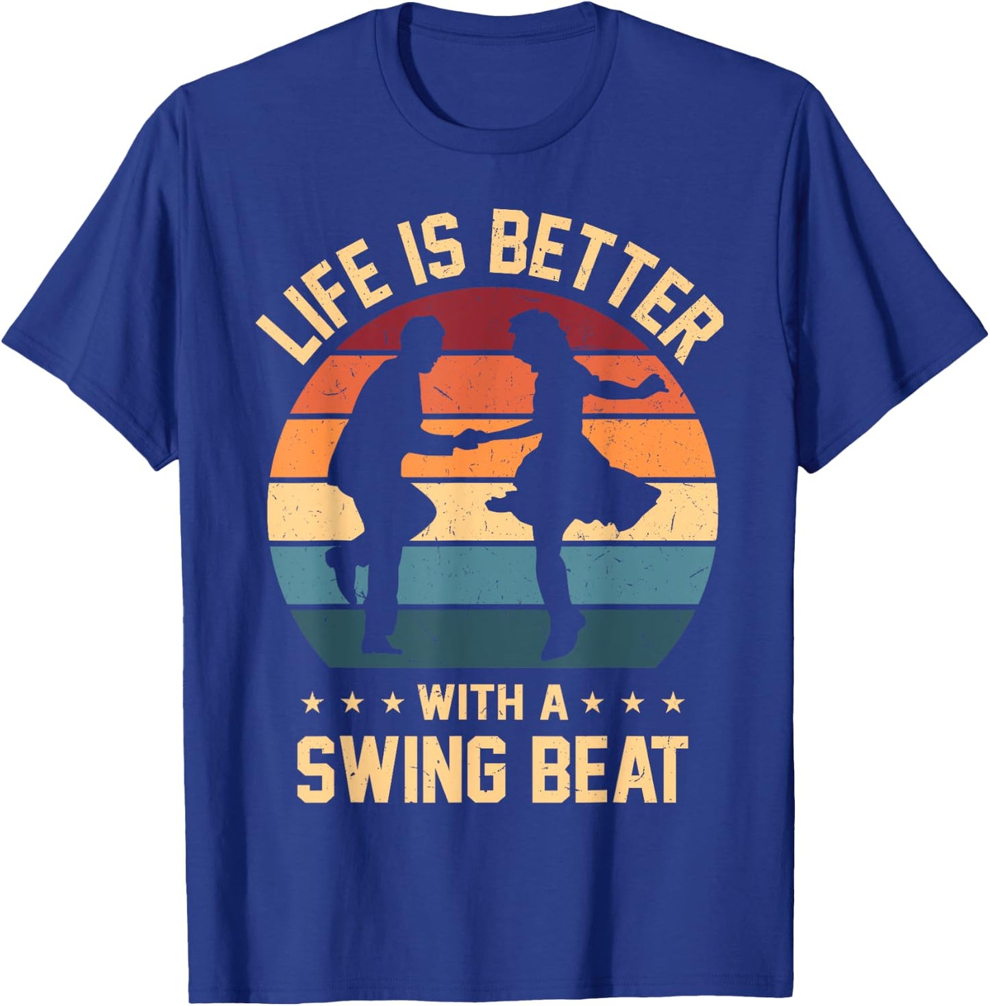 Swingtanz Lindy Hop-Tänzerin Jitterbug tanzt Swing Out T-Shirt - T-Shirt | Royal