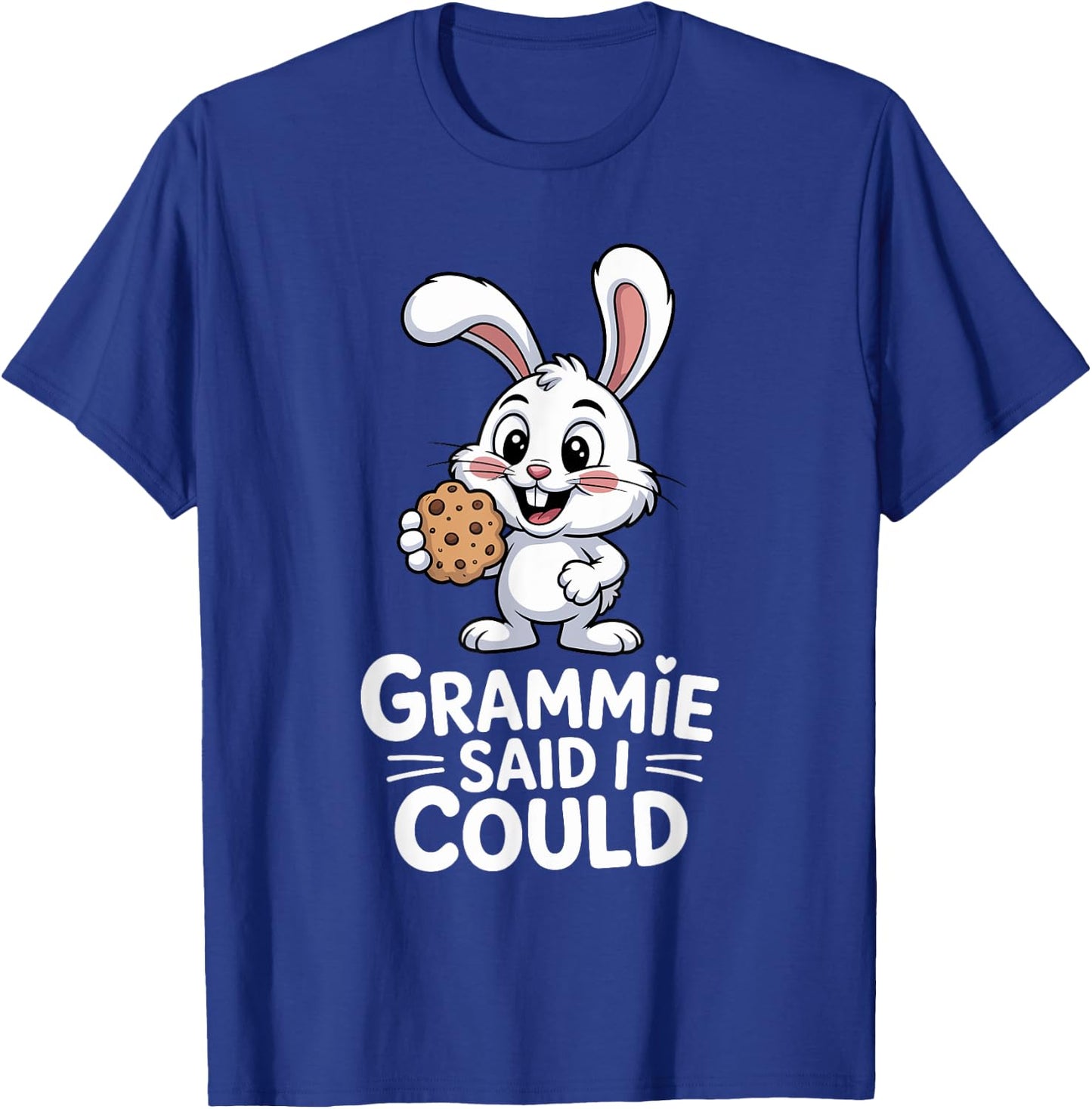 Funny Grammie Said I Could Agile Rabbit Toddler Grandma T-Shirt - T-Shirt | Royal