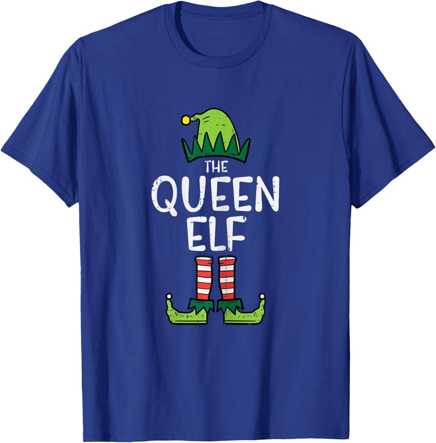 Queen Elf Xmas Matching Christmas Couple Women T-Shirt - T-Shirt | Royal