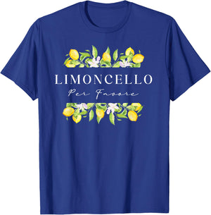 Limoncello Per Favore, Amalfi Coast Italy, Fun Italy Italian , Black, S T-Shirt - T-Shirt | Royal