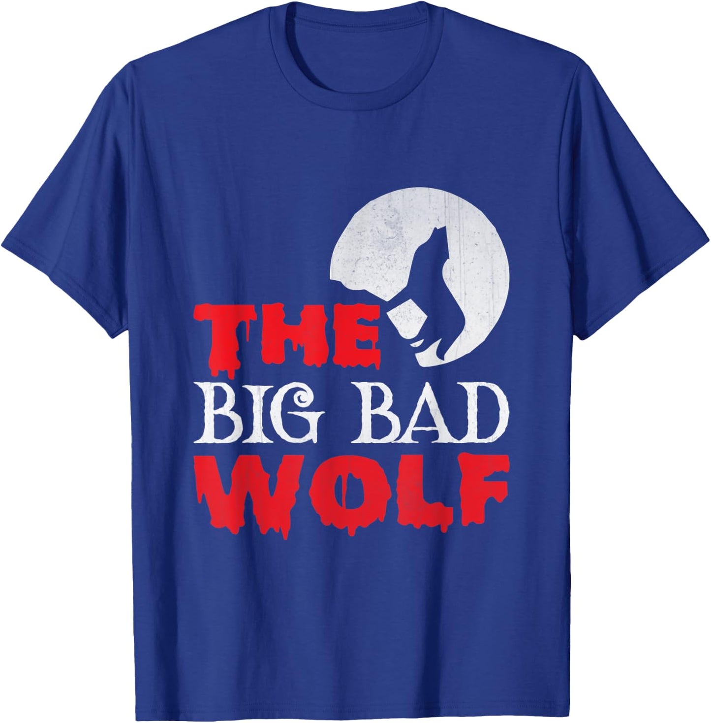 The Big Bad Wolf Halloween Costume Funny Cute Gift T-Shirt - T-Shirt | Royal