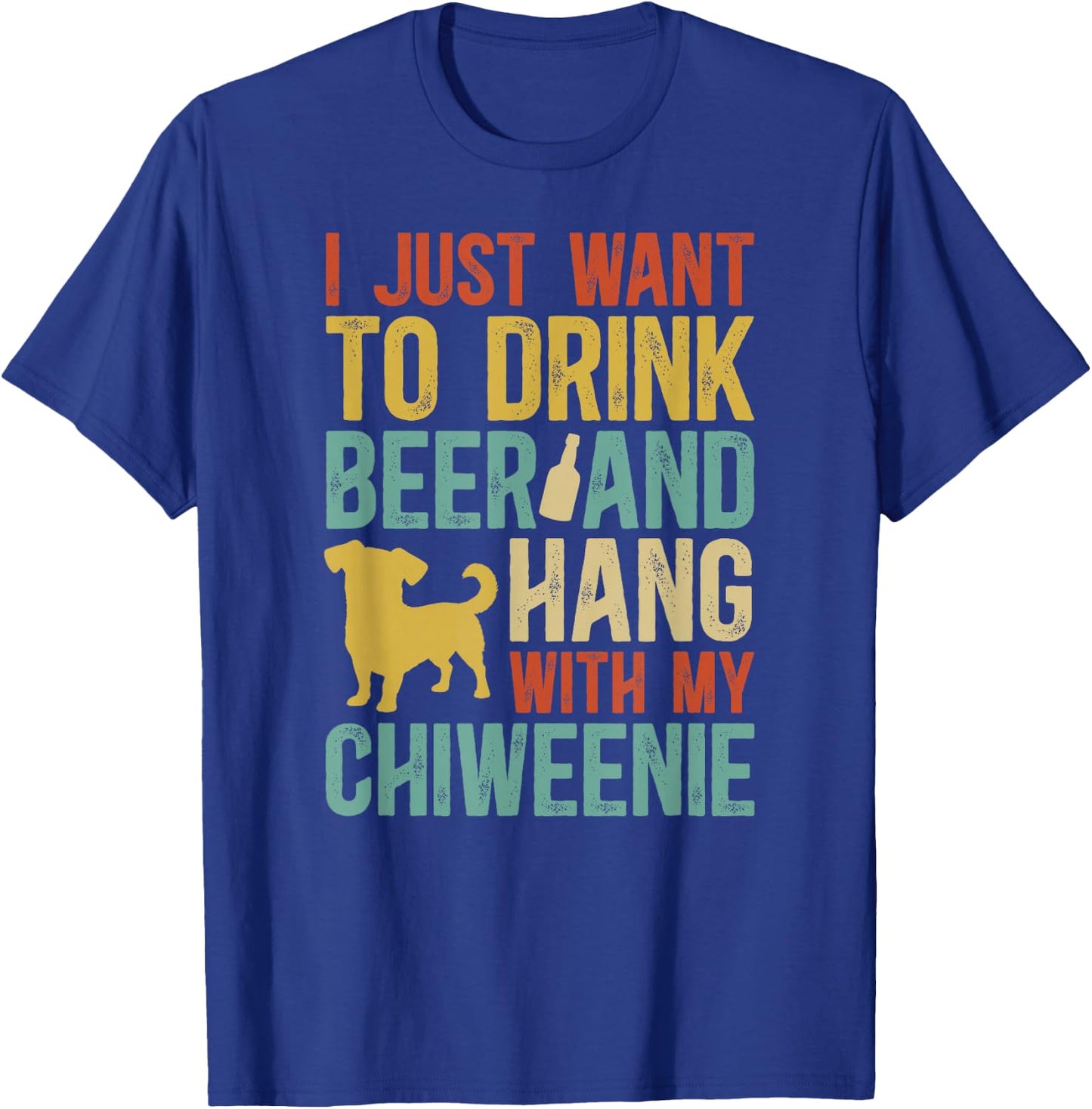 Chiweenie Owner Funny Chiweenie Mom Chiweenie Dad T-Shirt - T-Shirt | Royal