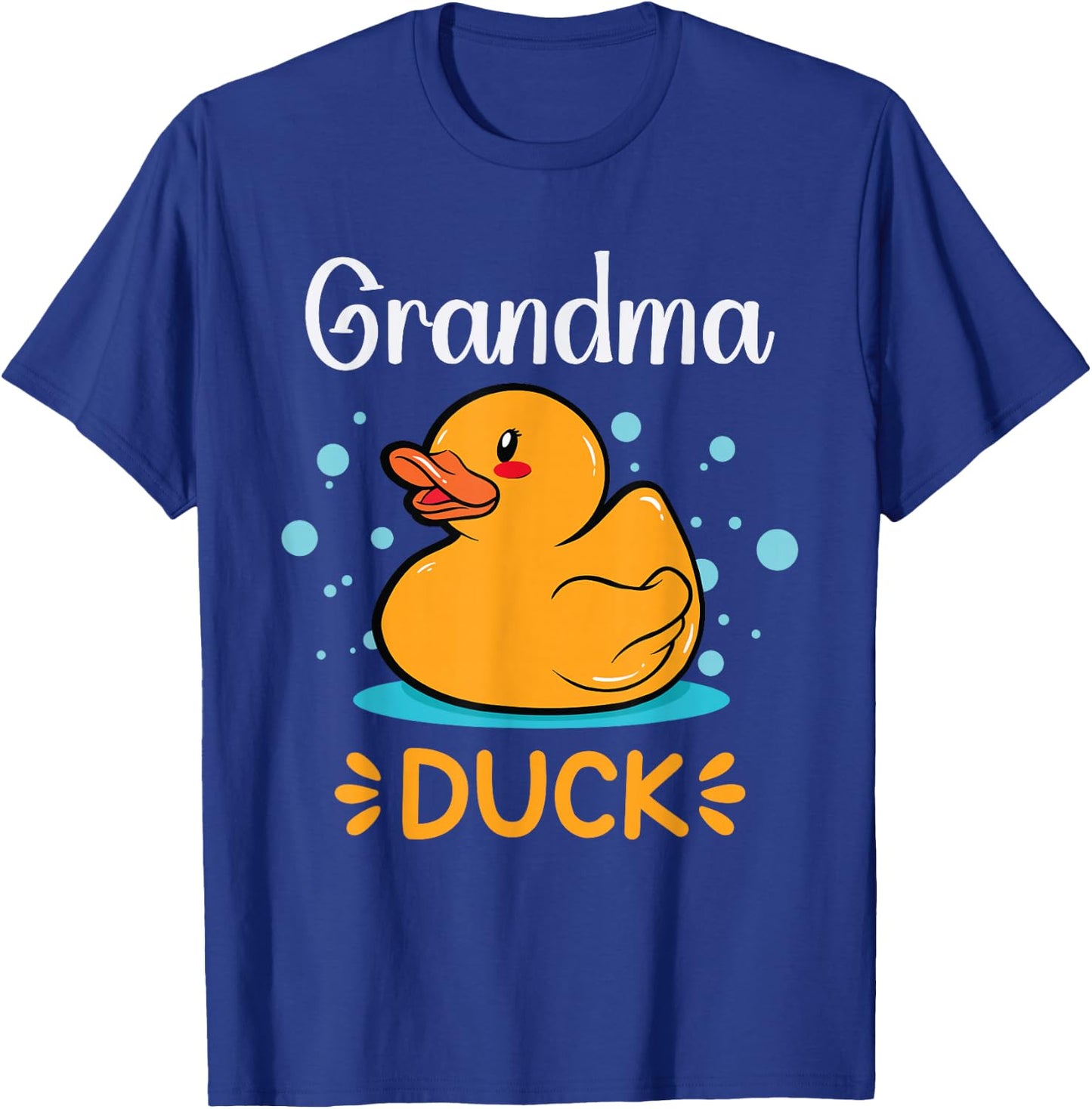 Rubber Duckies Grandma Duck Rubber Duck T-Shirt - T-Shirt | Royal