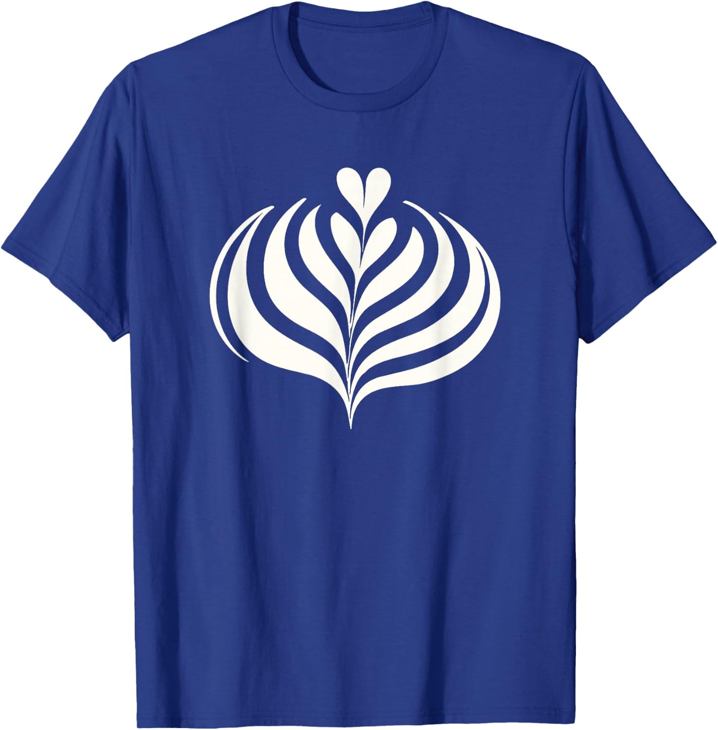 Latte Art, Rosetta Latte Art, Barista T-Shirt - T-Shirt | Royal