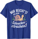Snails Funny Children's Outfit Great Idea , black T-Shirt - T-Shirt | Royal