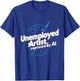Artiste chômeur remplacé par l'intelligence artificielle IA T-Shirt - T-Shirt | Royal
