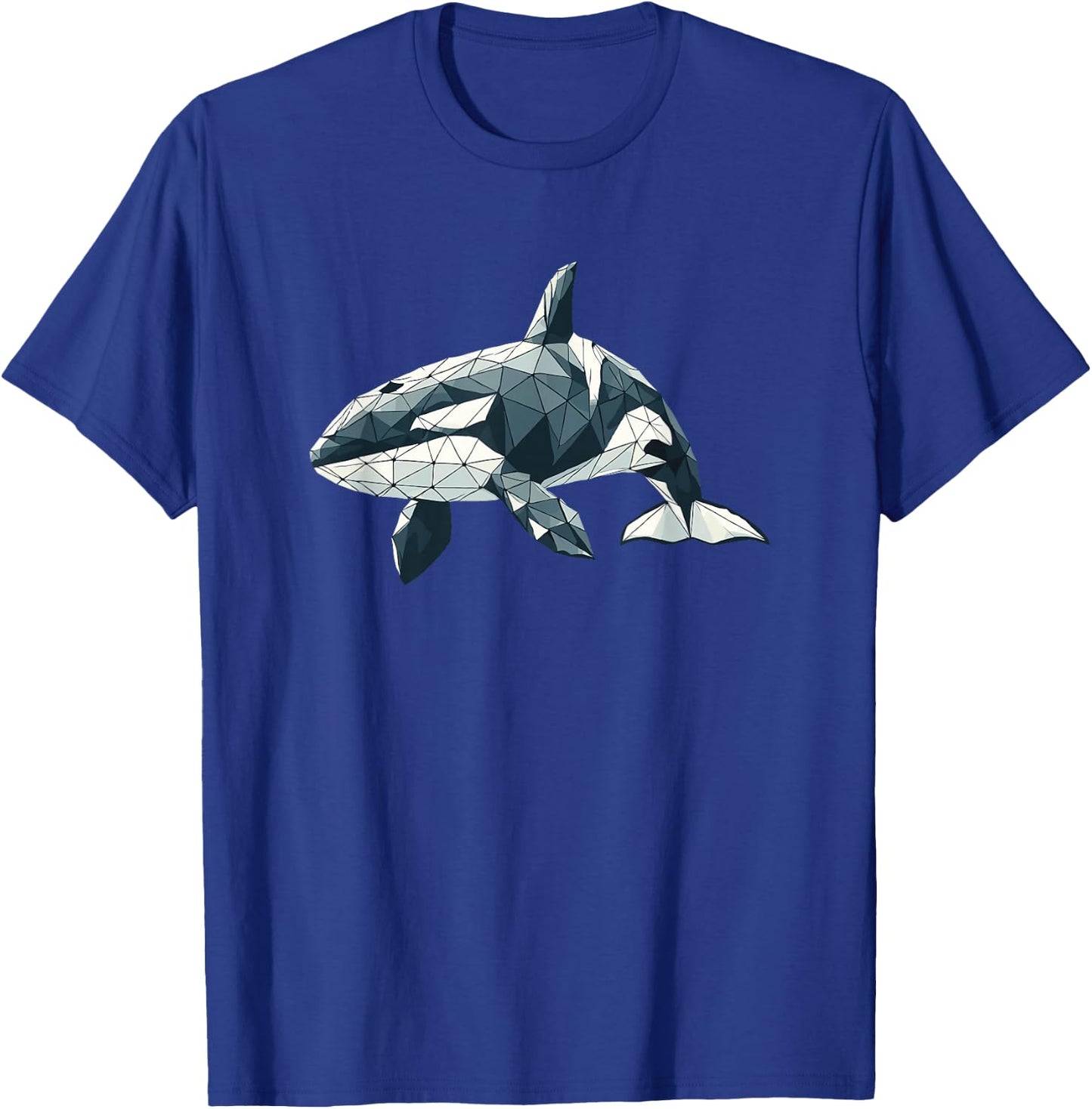 Geometric Art Orka Orkas , black T-Shirt - T-Shirt | Royal