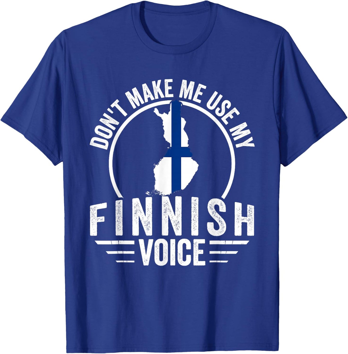 Finnish Roots Outfit Funny Finland Heritage Men Women T-Shirt - T-Shirt | Royal