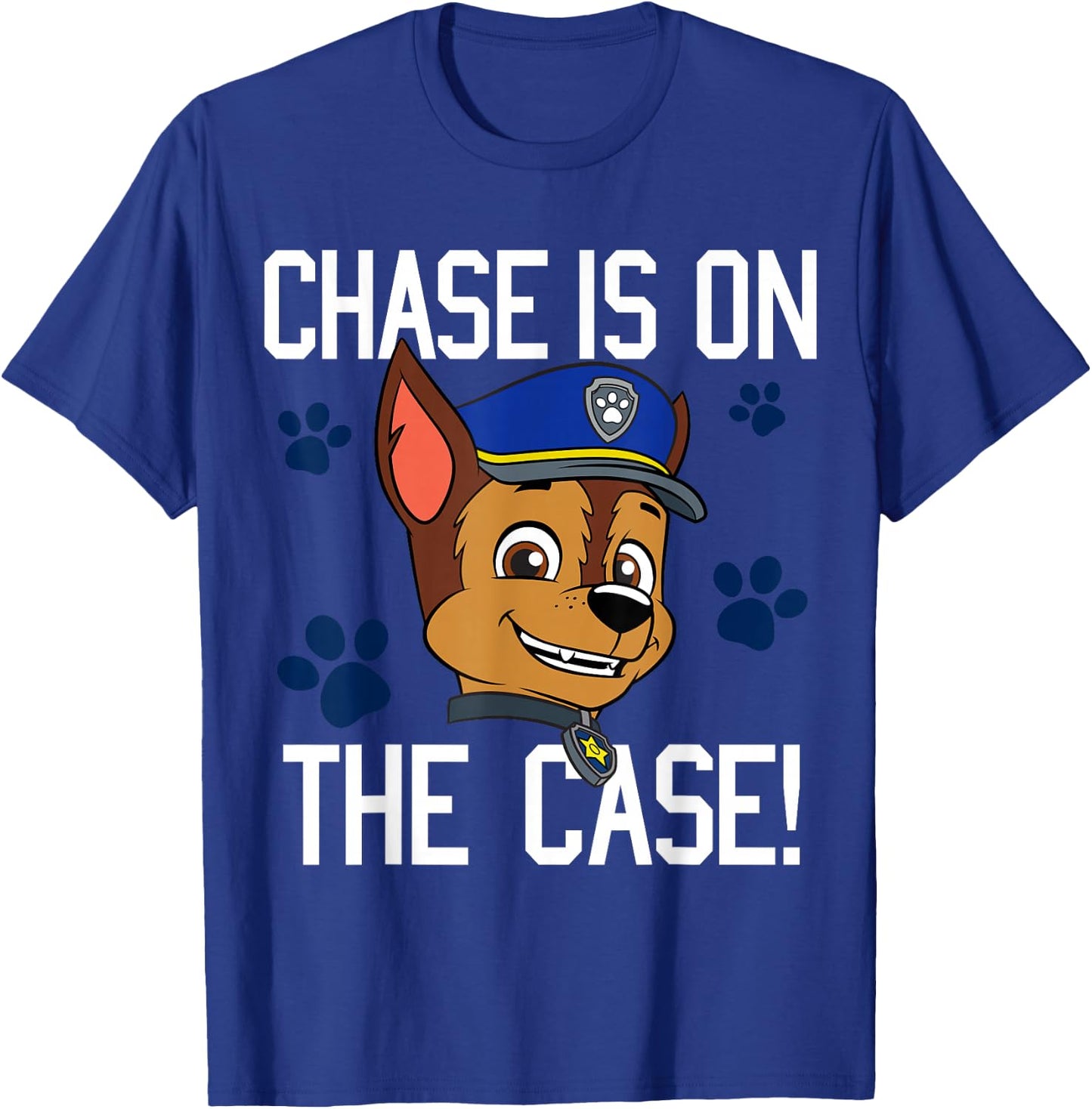 Chase Is On The Case Puff Back T-Shirt - T-Shirt | Royal