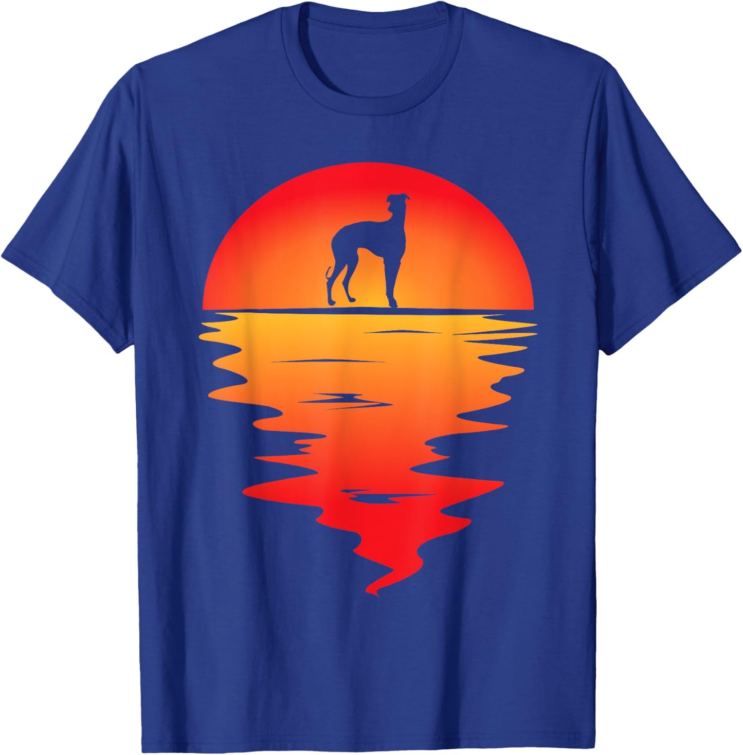 Sunset Dog I Galgo Espanol Art I Galgo Espanol Women Kids T-Shirt - T-Shirt | Royal