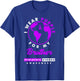 I Wear Purple For My Brother Pediatric Stroke Awareness T-Shirt - T-Shirt | Royal
