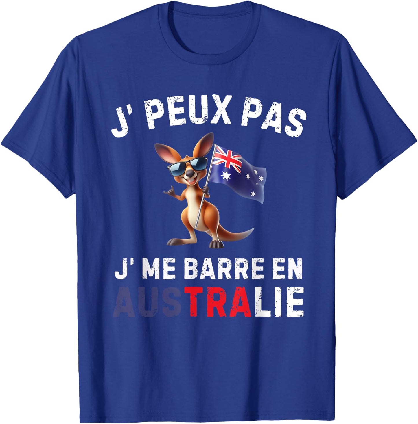 Je Peux Pas Je Me Barre En Australia Australien , Black, S T-Shirt - T-Shirt | Royal