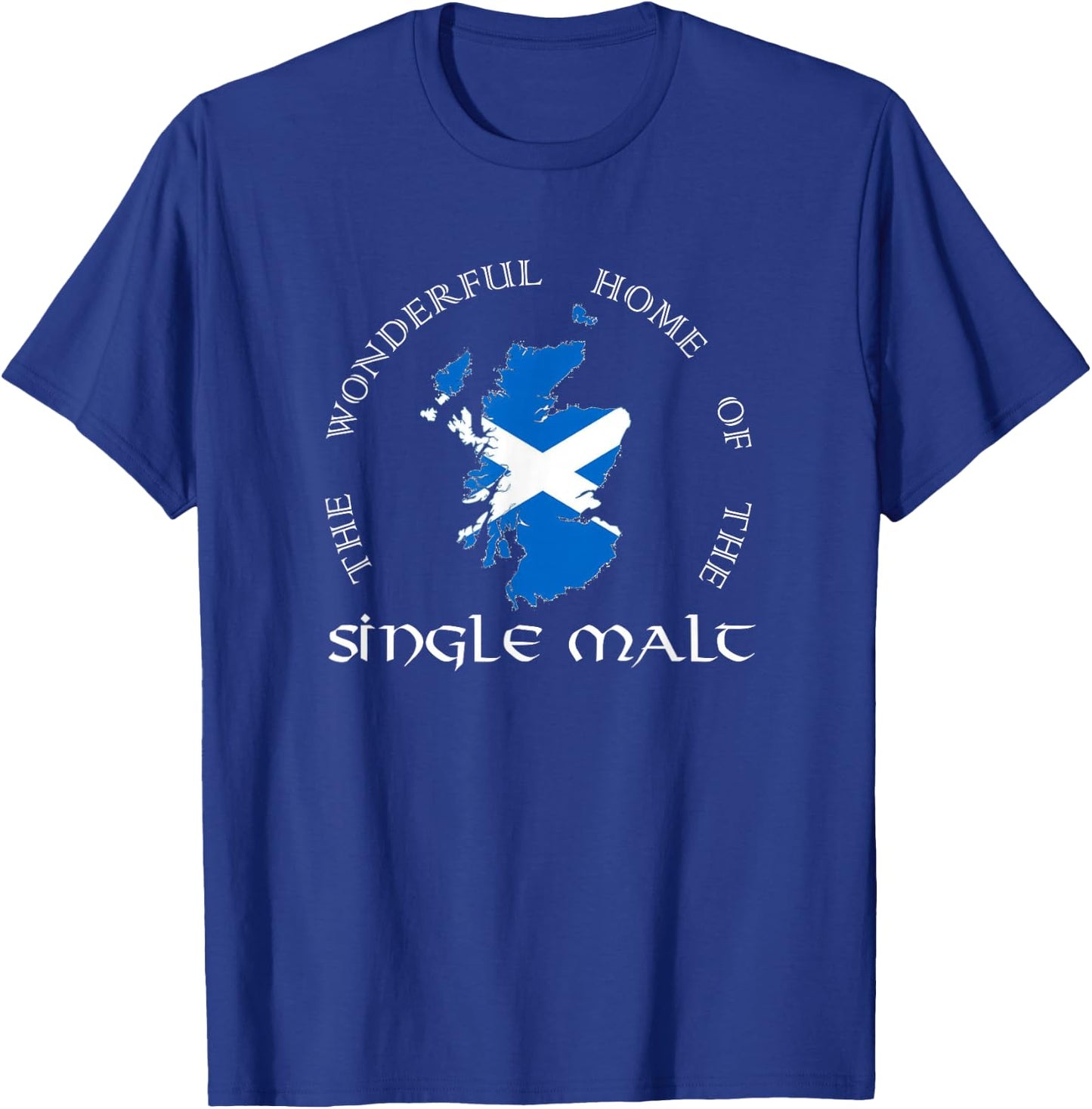 Home of the Single Malt für Whiskey Liebhaber und Genießer T-Shirt - T-Shirt | Royal