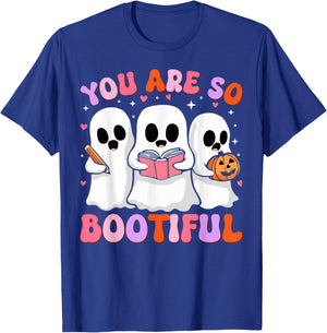 You Are So Bootiful Cute Halloween Ghost men women kids T-Shirt - T-Shirt | Royal