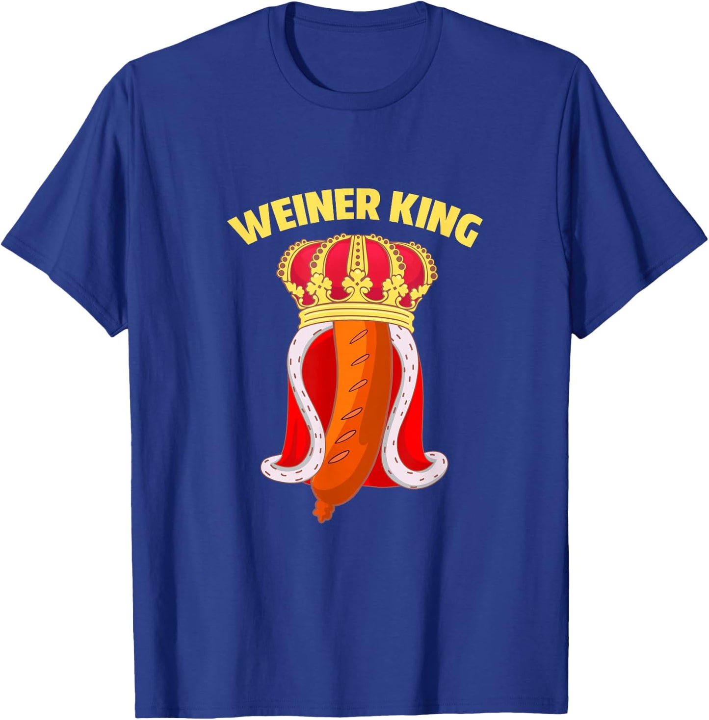 Weiner-King T-Shirt - T-Shirt | Royal
