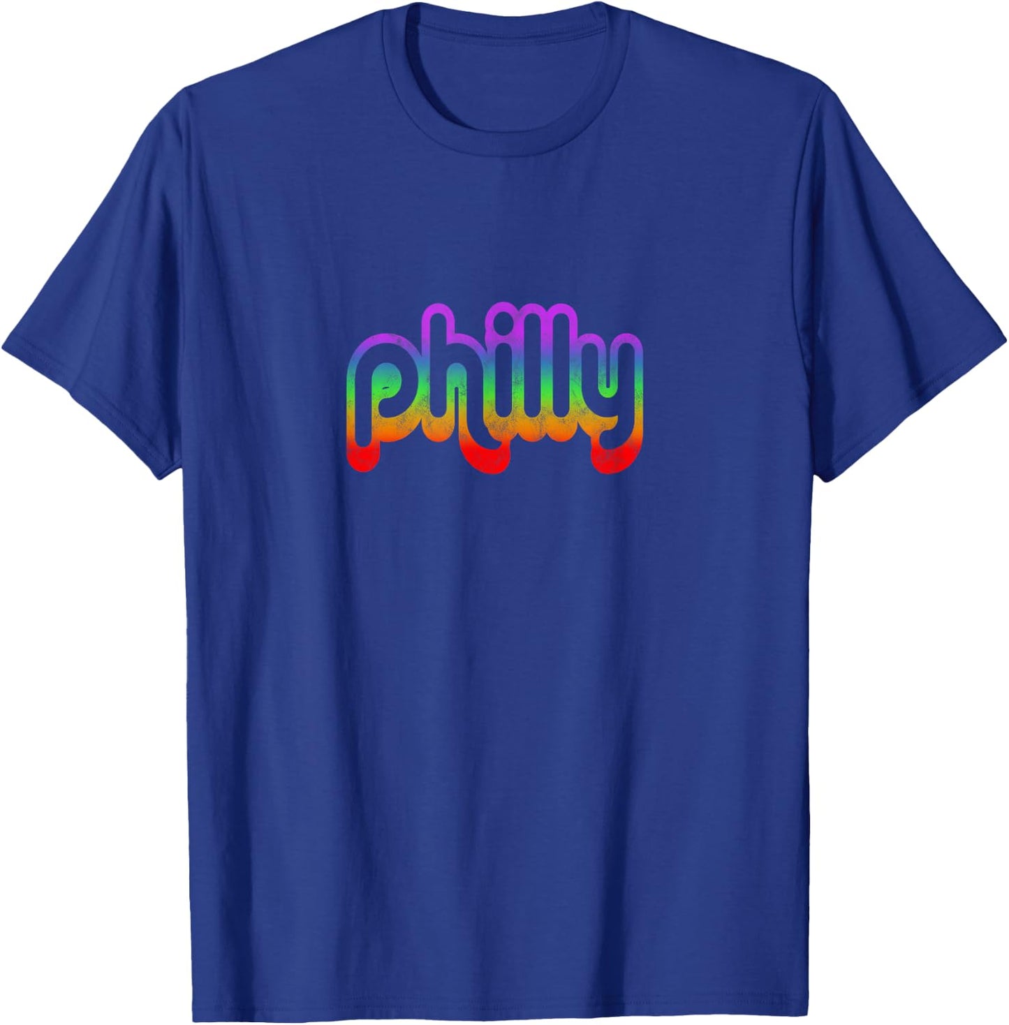 Philadelphia Vintage Retro Philly PA Graphic Pride Gifts T-Shirt - T-Shirt | Royal