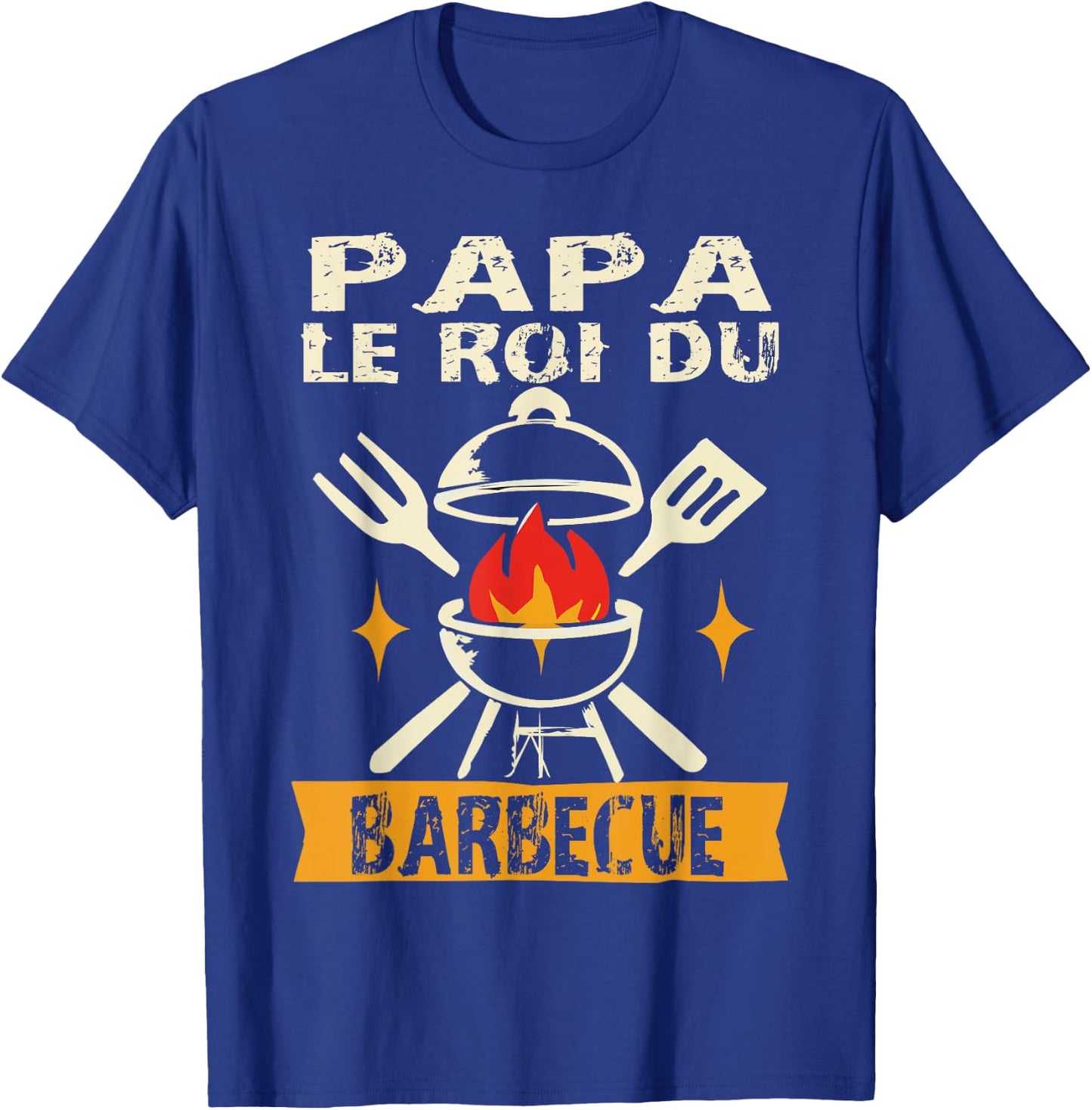 Barbecue Humour Été Grillade Roi Du Bbq Maître Du Grill T-Shirt - T-Shirt | Royal