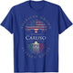 Caruso Family Name American Grown Italian Roots Italia Flag T-Shirt - T-Shirt | Royal