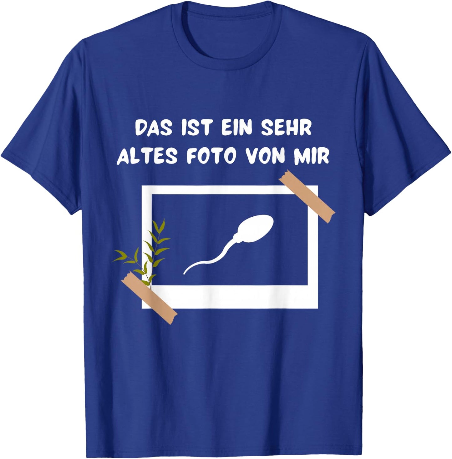 Das Ist Ein Very Altes Foto Von Mir a Picture Frame Fun , black T-Shirt - T-Shirt | Royal