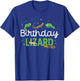 Kids Reptile Birthday Lizard T-Shirt - T-Shirt | Royal