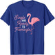 Single And Ready To Flamingle - Cute Flamingo Dating Date T-Shirt - T-Shirt | Royal