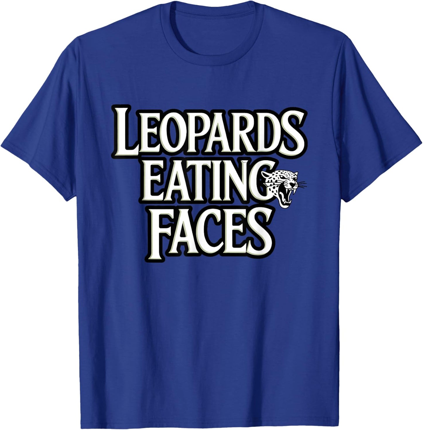 Leopards Eating Faces Regretful Voter Consequences Funny T-Shirt - T-Shirt | Royal