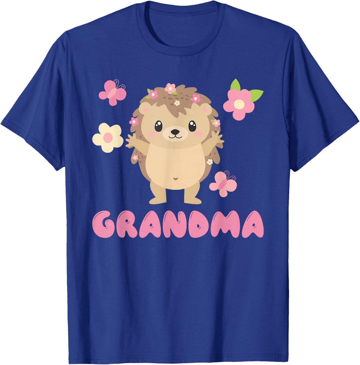 Hedgehog Grandma T-Shirt - T-Shirt | Royal