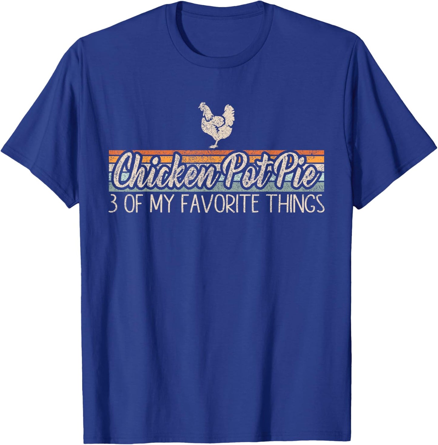 Vintage Chicken Pot Pie T-Shirt - T-Shirt | Royal