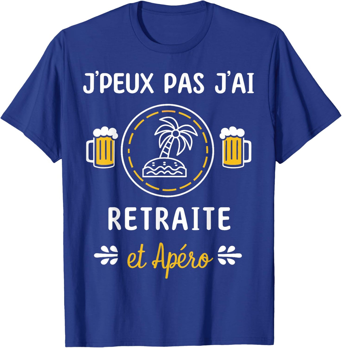 I Can't Have Retirement , Black, S T-Shirt - T-Shirt | Royal