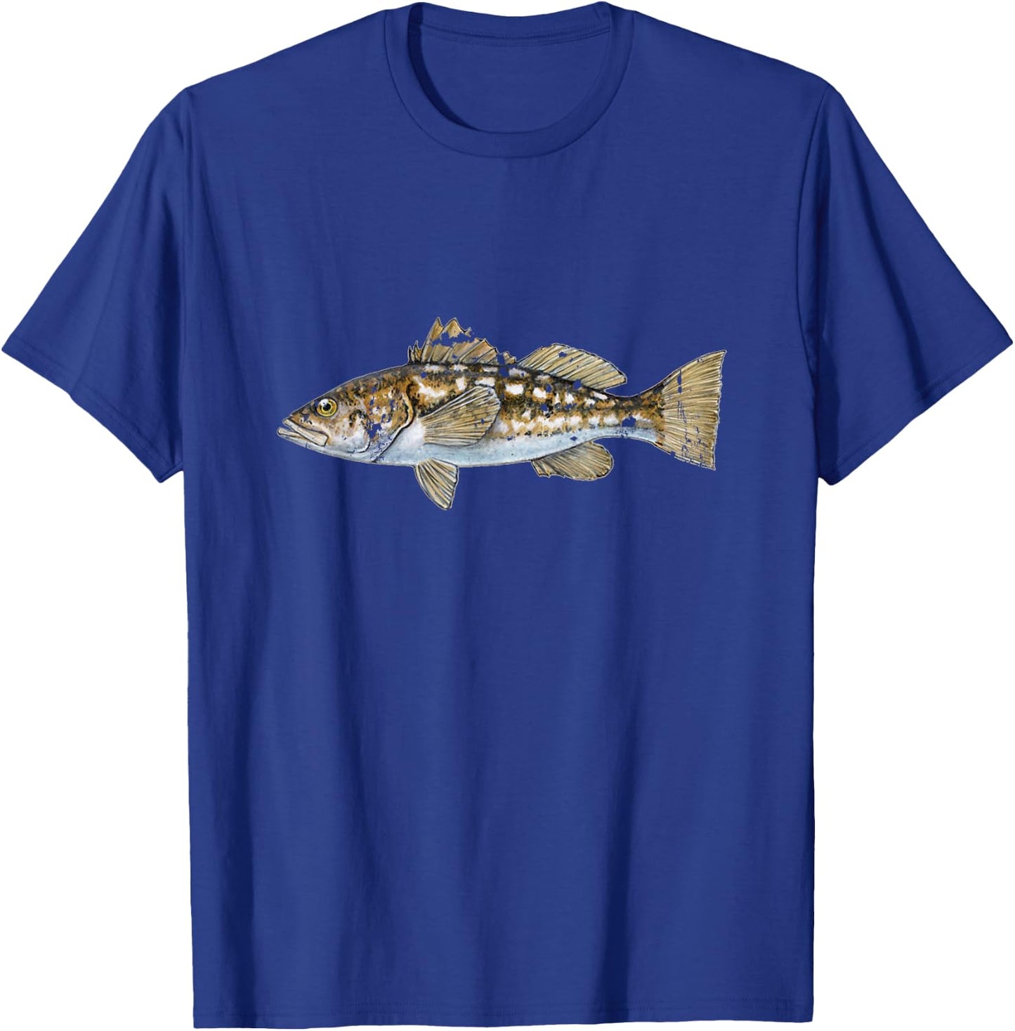 Calico Bass shirt. Bass fishing T-Shirt - T-Shirt | Royal