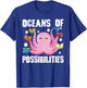 Oceans of Possibilities Summer Reading Octopus T-Shirt - T-Shirt | Royal
