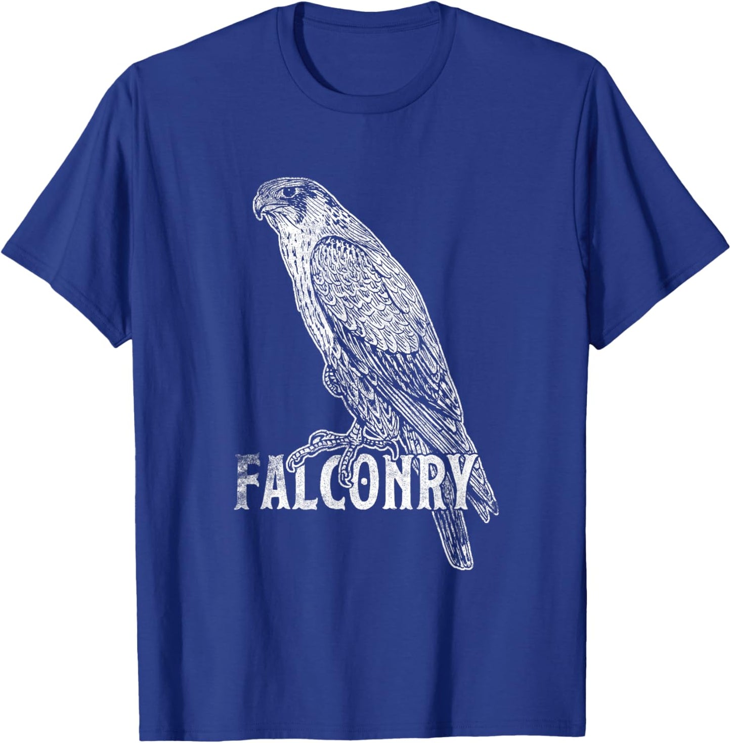 Falconry Hunting Love Birds Bird Hunter Costume T-Shirt - T-Shirt | Royal