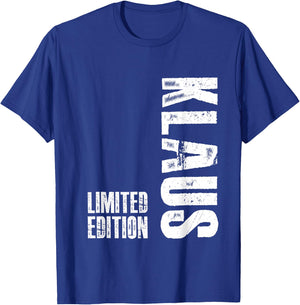 Lustiges Klaus Geschenk Personalisiert Geburtstag Klaus T-Shirt - T-Shirt | Royal