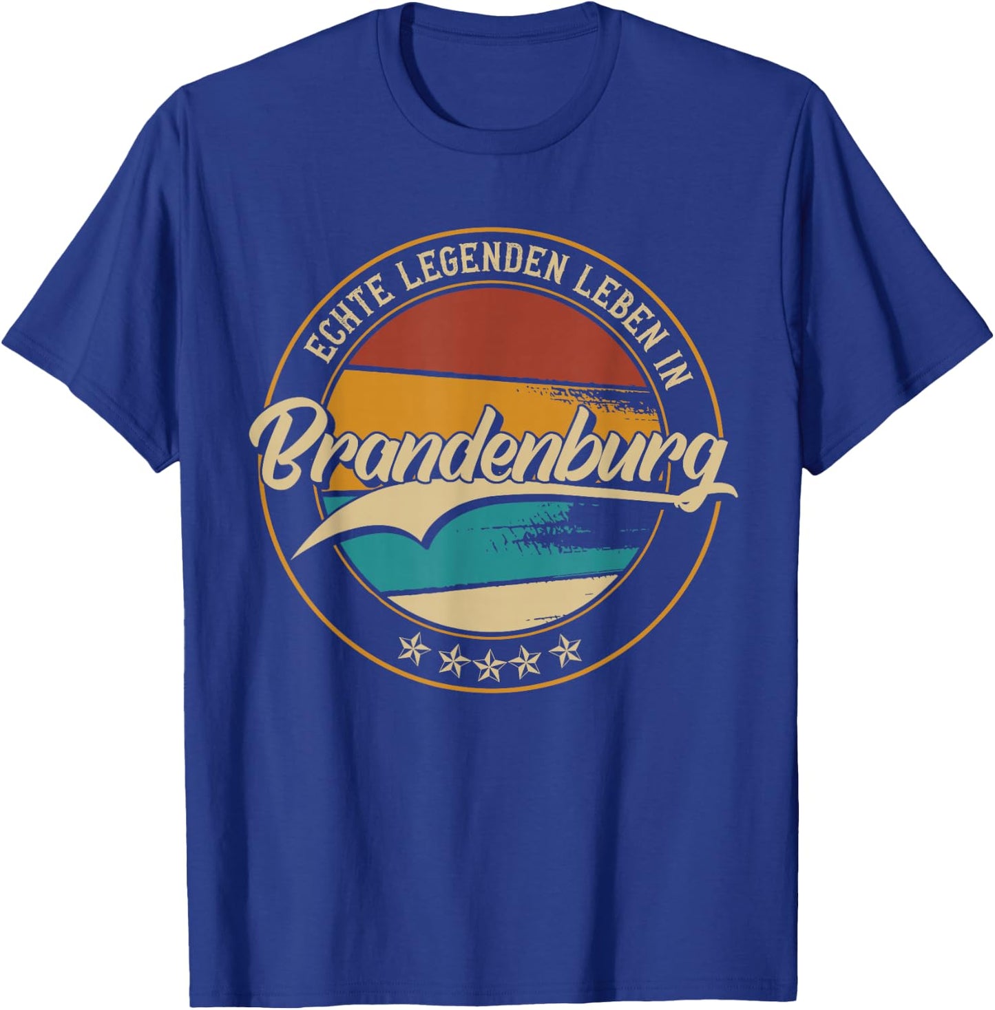 Brandenburg meine Heimat | Heimatliebe & Geburtsort , black T-Shirt - T-Shirt | Royal