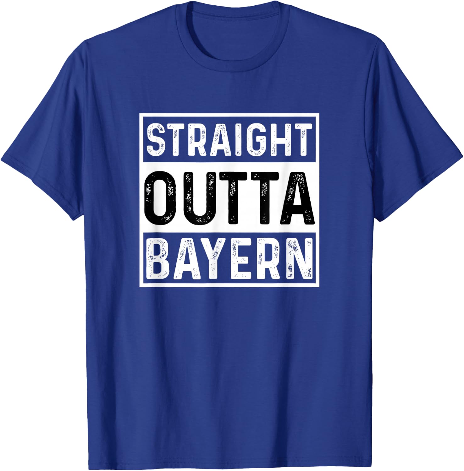 Straight Outta Bayern Munich Bavaria Oktoberfest T-Shirt - T-Shirt | Royal