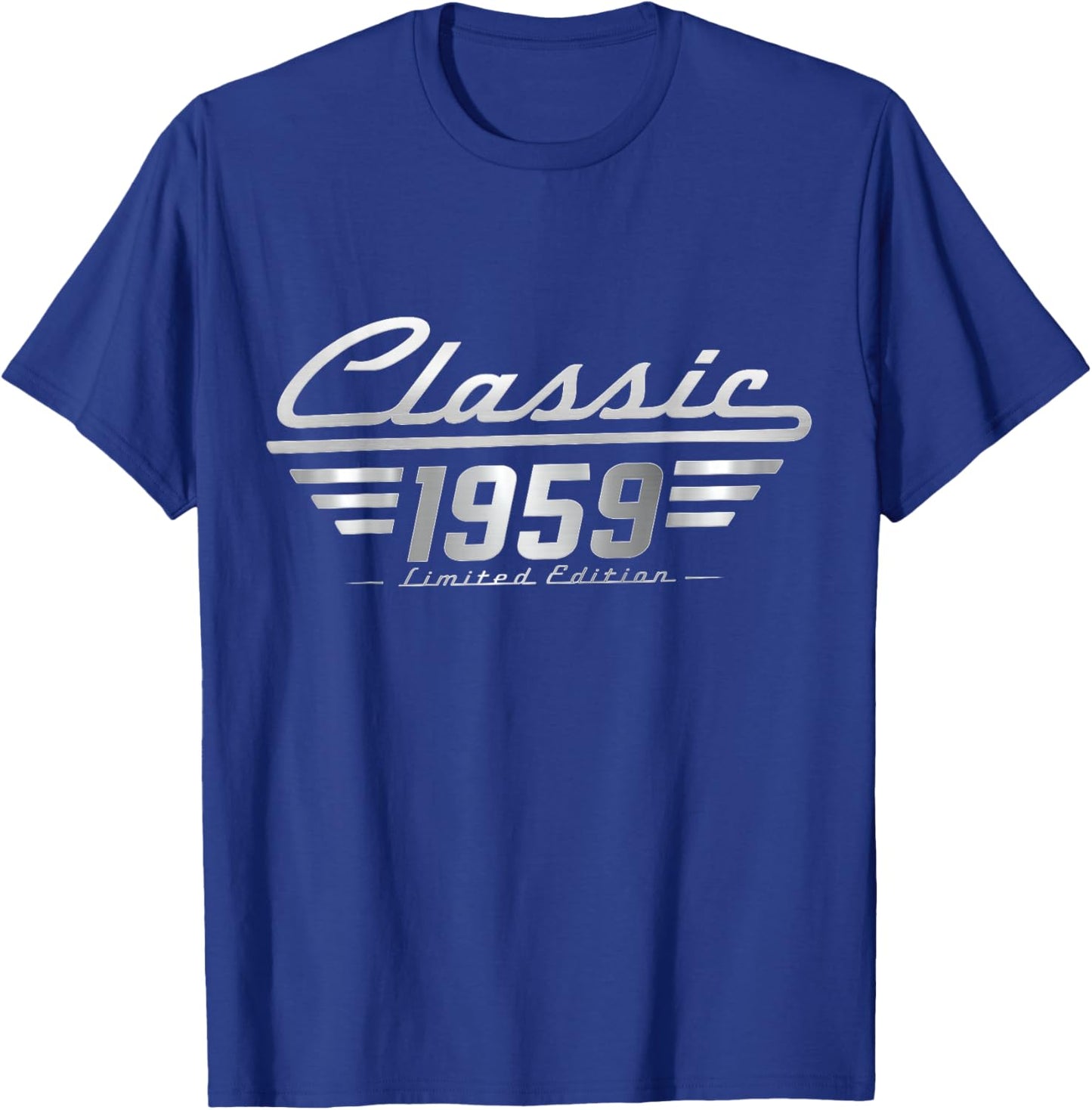 Classic 1959 Limited Edition Vintage Car Birthday T-Shirt - T-Shirt | Royal